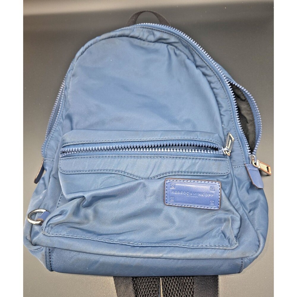 Rebecca Minkoff Navy Blue Nylon Back Pack